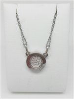 Collana Recarlo Donna in Oro bianco Diamante 0.18 Ct ZS490/B - ZS490/B